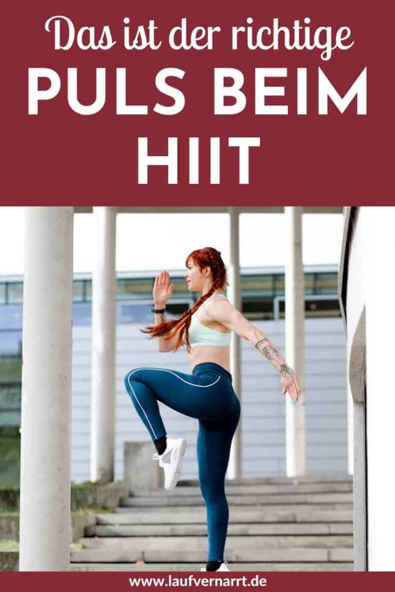 Puls beim HIIT - hochintensives Intervalltraining mit richtiger Herzfrequenz