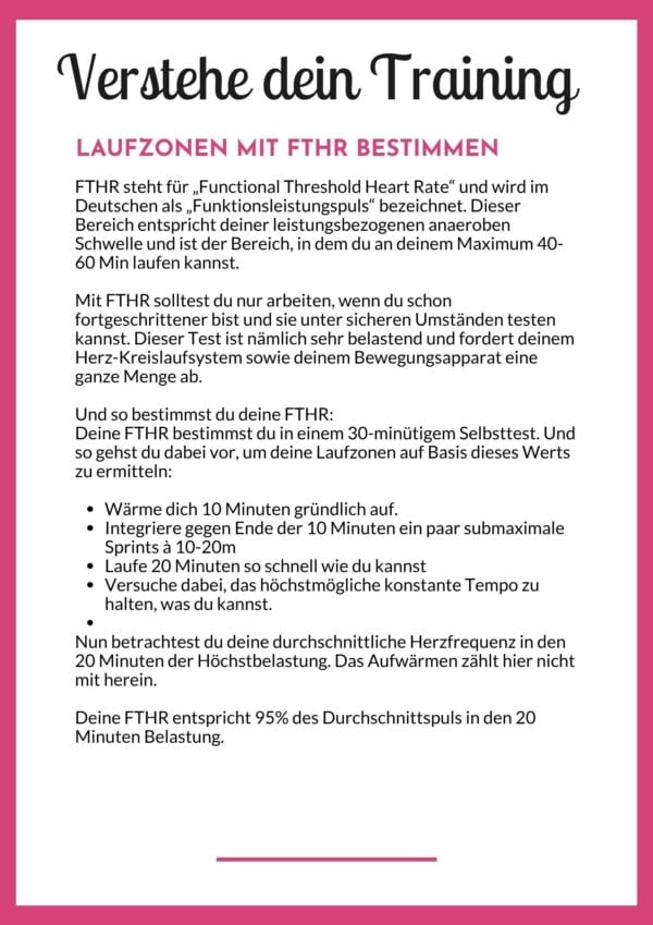 LEICHTER LAUFEN: Trainingsplan Marathon Level 2 - deine erste Bestzeit (Ebook als PDF) – Bild 3
